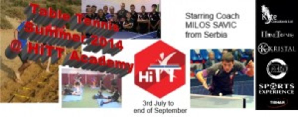 HiTT academy table tennis summer training 2014