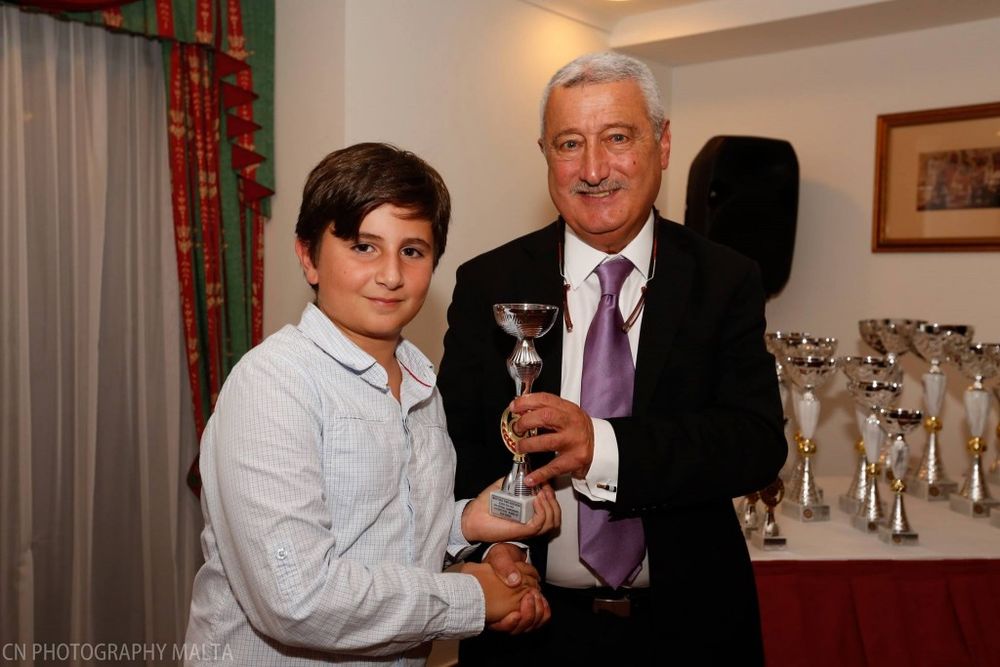 Sean Debono with MTTA President Alex Anastasi