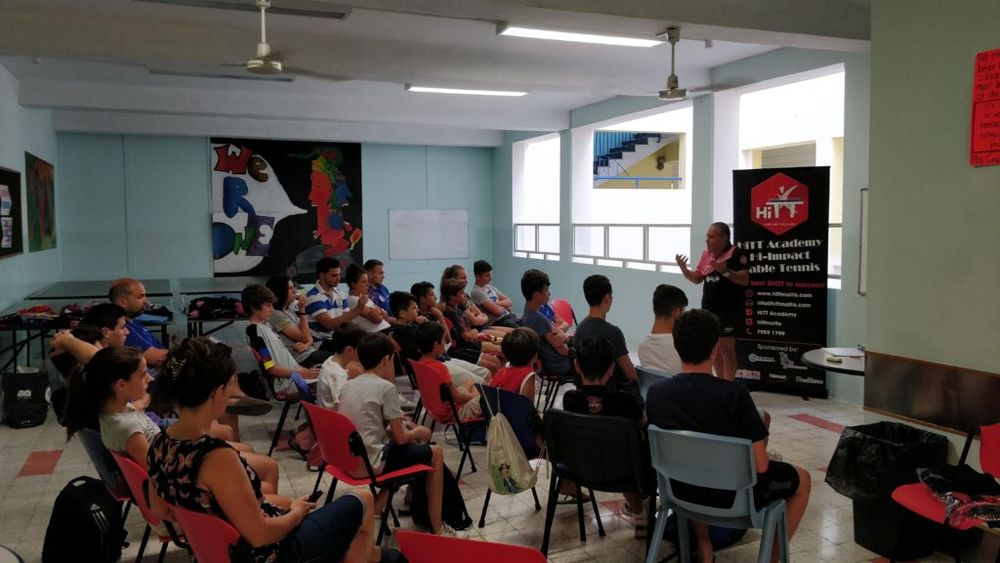 Moving towards effective table tennis - a HiTT Academy workshop