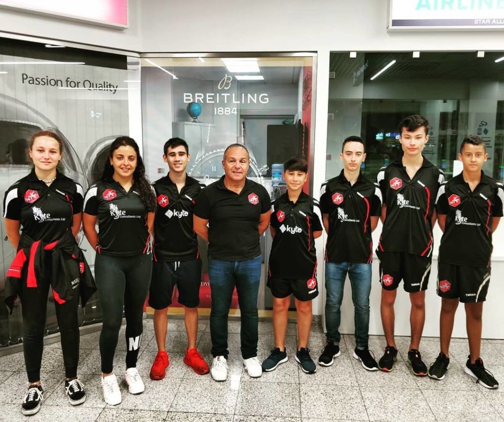 HiTT Malta Table Tennis Academy contingent travelling to Schiedam