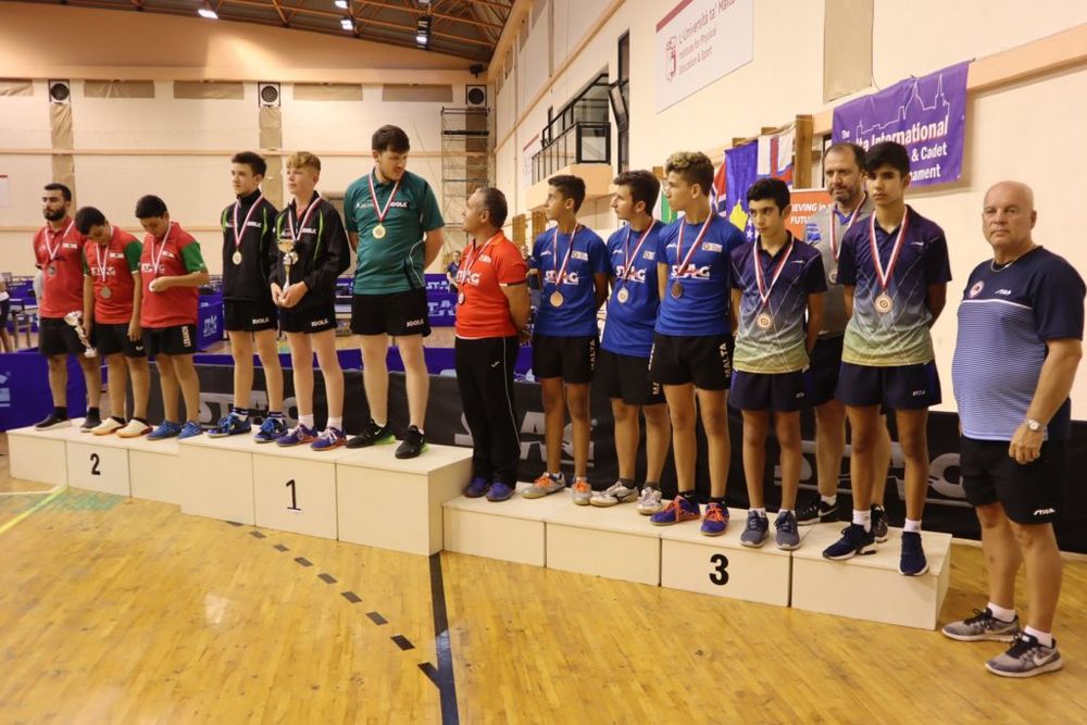 Malta Boys Cadet Team - Bronze in Teams Event