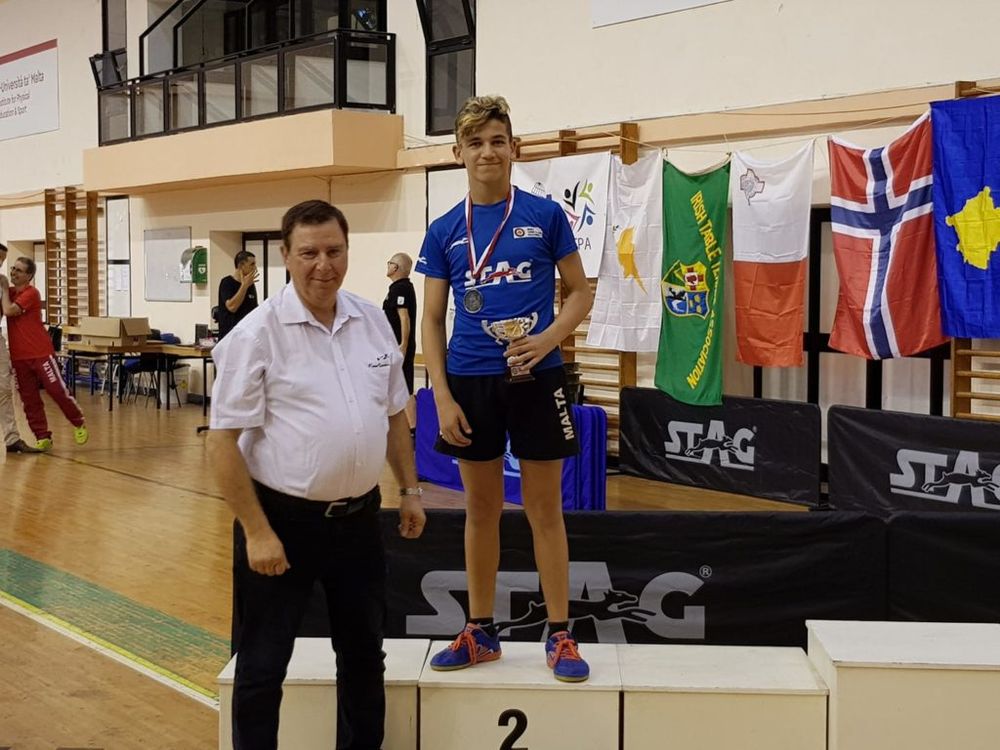 Conrad Puli – 2nd Place in Boys Cadet Singles Event