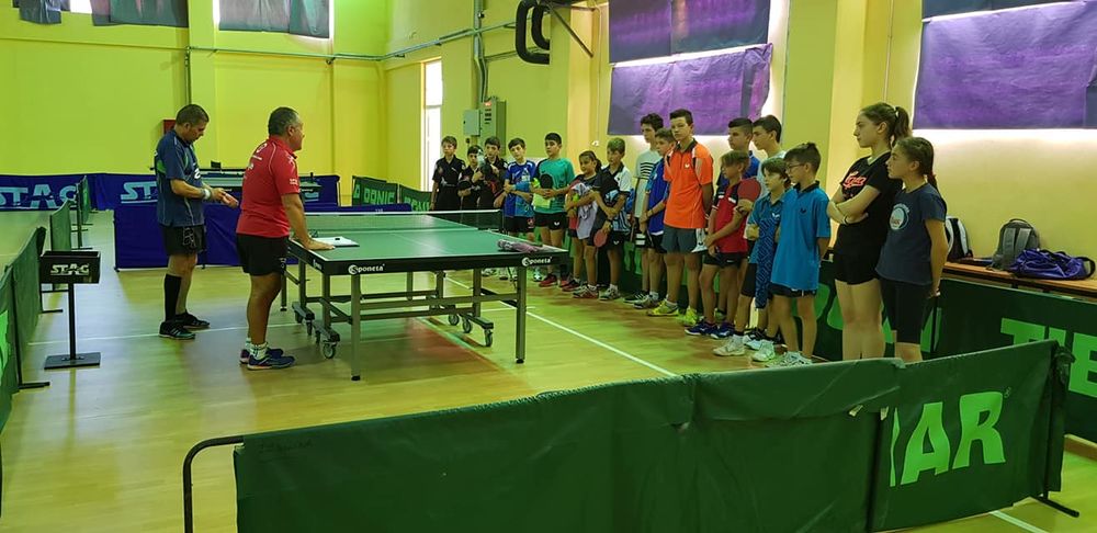 The 2019 Iaonnina Table Tennis training camp in Greece