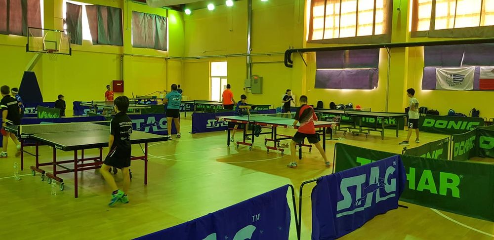 The 2019 Iaonnina Table Tennis training camp in Greece