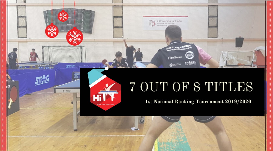 HiTT Academy wins 7 out of 8 Table Tennis events