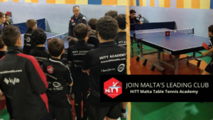 Table Tennis training for everyone from age 6 to adult