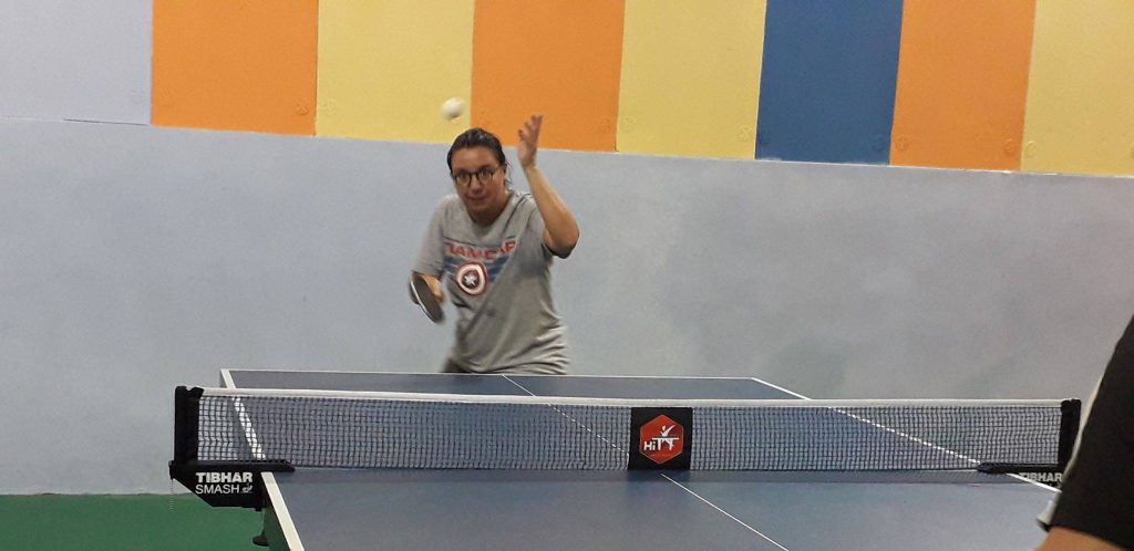 We interviewed HiTT Academy player Maryanne Pace about her experience since she started playing table tennis in 2018 at the age of 42. 